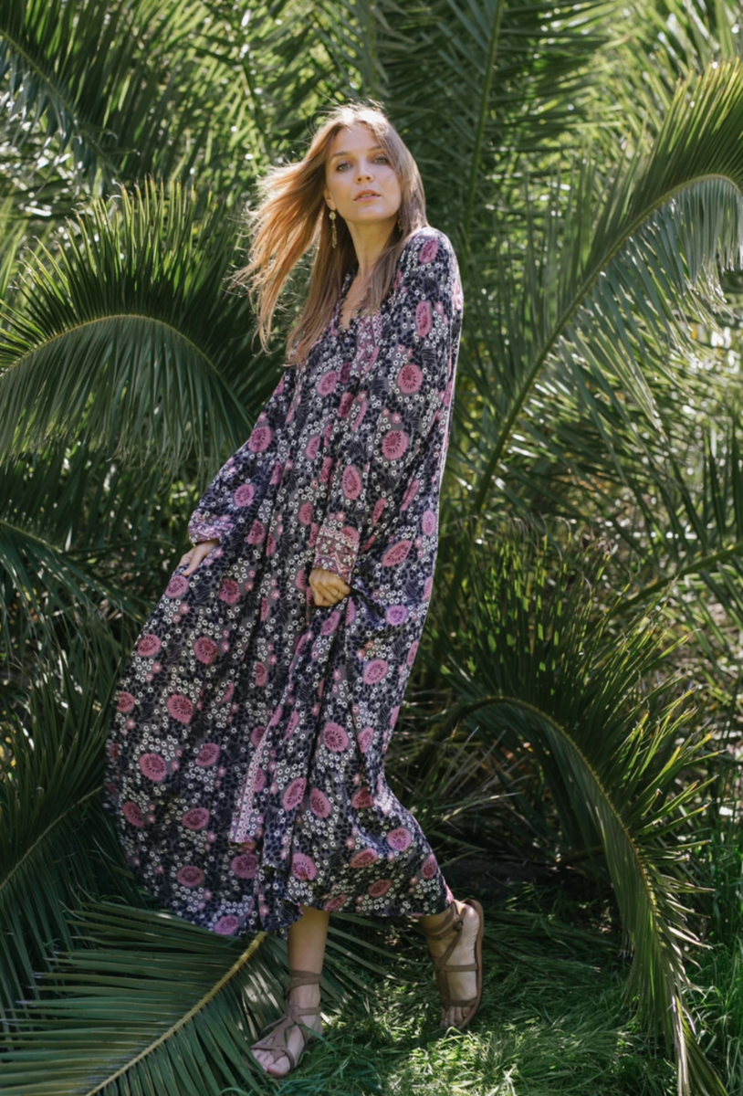 gauze maxi shirt dress Rust Gauze Belted Shirt Midi Dress