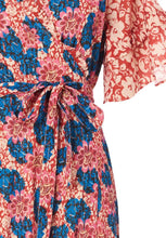 Load image into Gallery viewer, flower wrap dress
